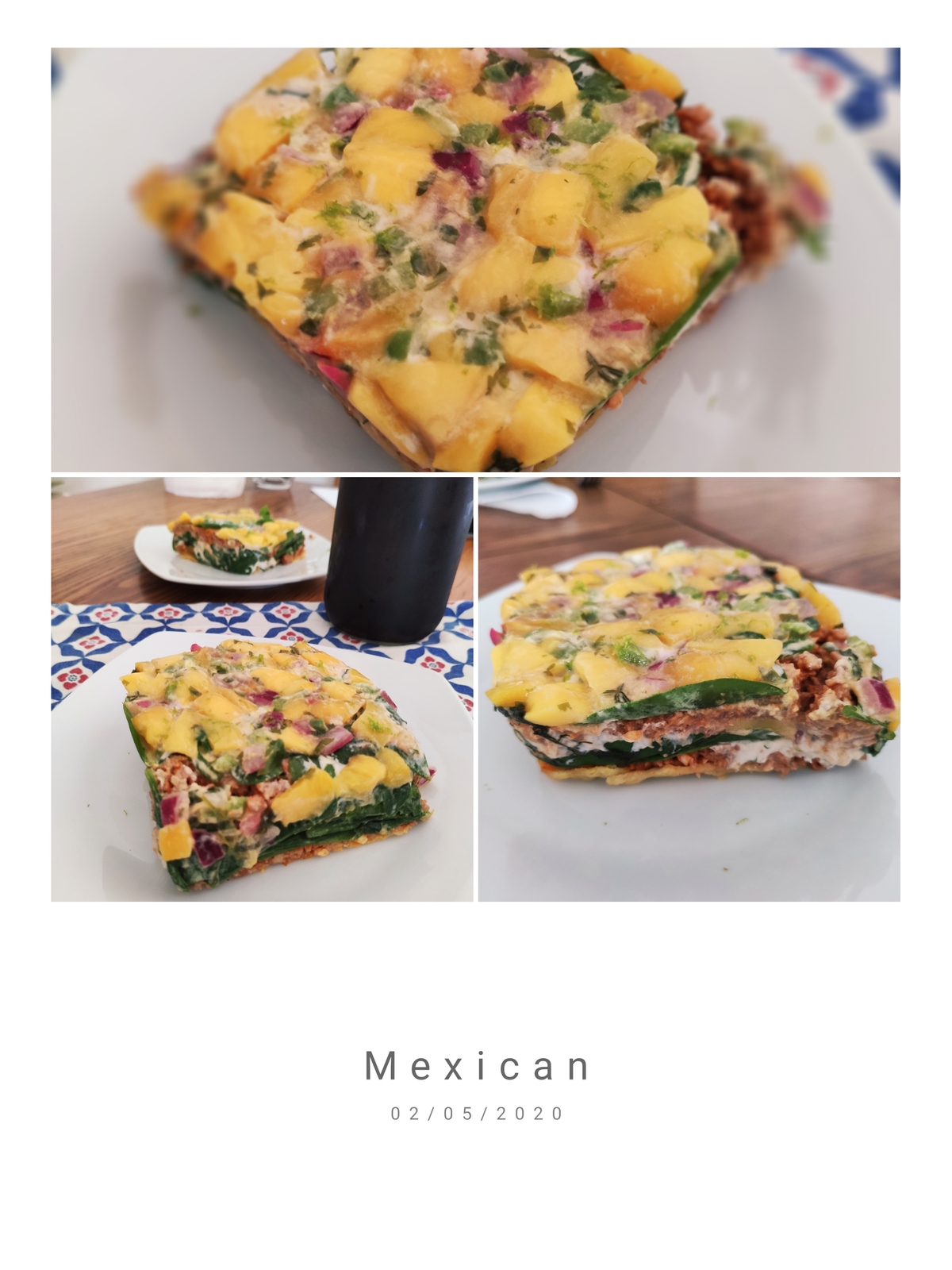 RAW MEXICAN LASAGNE 