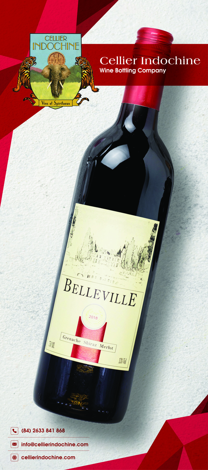 Belleville Grenache/Syrah/Merlot, France